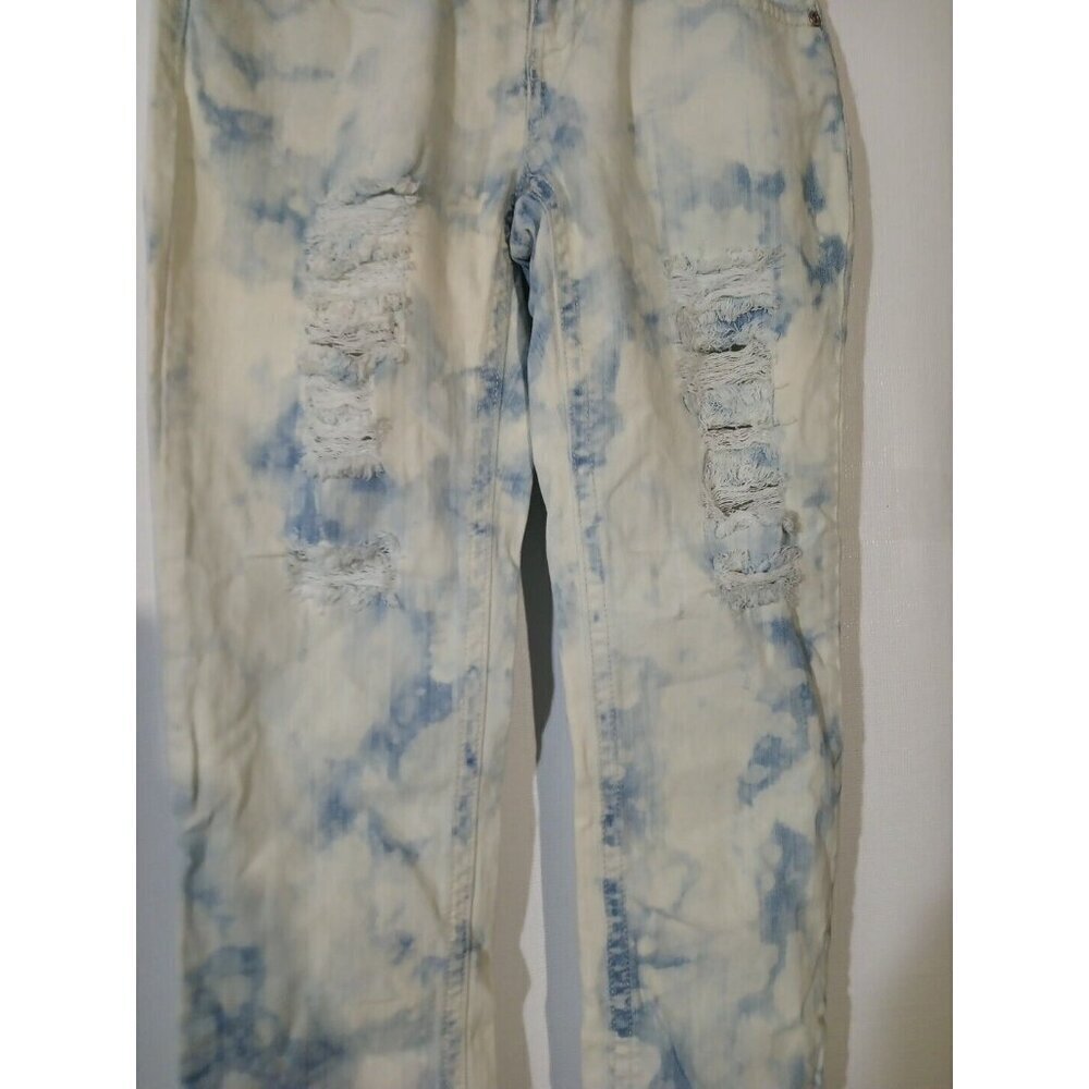 Mudd Flex Stretch Hi Rise 29x31 Destroyed Jeans Ladies size 5 - Picture 2 of 6